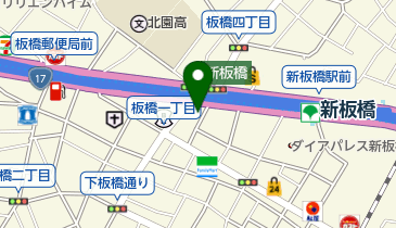 株式会社シーアイエヌの地図画像