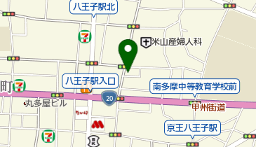 ヘアーストロボの地図画像