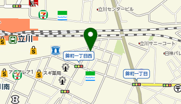 美濃屋商店の地図画像