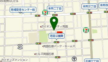 オートアベールの地図画像