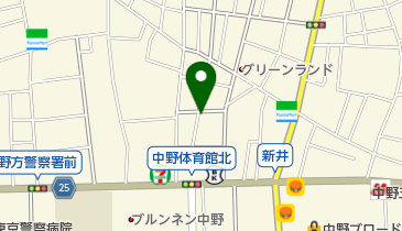 朝日新聞サービスアンカー 中野区 ASA中野北口の地図画像
