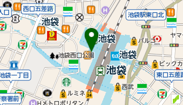 銀座かねまつ東武百貨店池袋店の地図画像