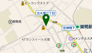 HAIR・SALON・BANDAIの地図画像