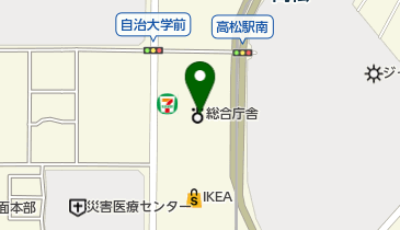 法務省 検察庁 立川支部・立川区検察庁の地図画像