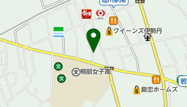 アルソア化粧品カミングの地図画像