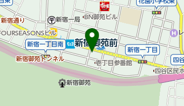 CJ新宿店の地図画像