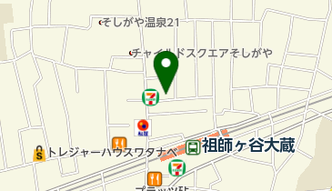 すぎさわ鍼灸整骨院の地図画像