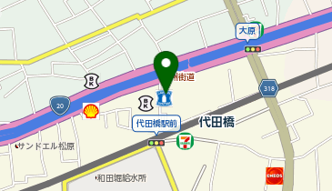 桜薬局代田橋店の地図画像