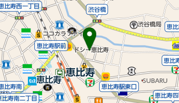 占いの店デルフィーの地図画像
