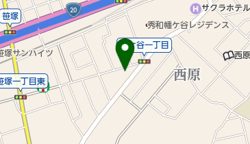 幡ヶ谷倶楽部の地図画像