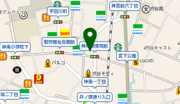 古代エジプト美術館の地図画像