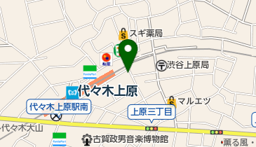 スパザウルスの地図画像