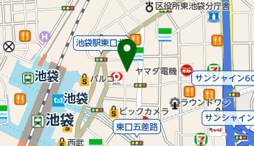 J-フロンテッジフットボールスクール池袋の地図画像