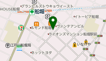 船堀涛遠経絡整体院の地図画像