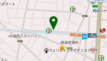 葛西・稲葉鍼灸治療院の地図画像