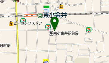 美容室炉暖の地図画像