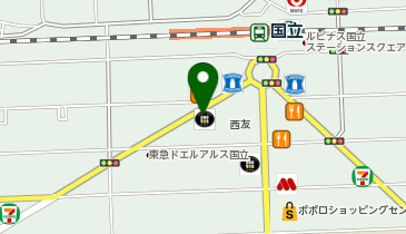 アジュールの地図画像