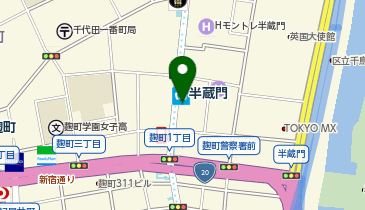ワードローブの地図画像