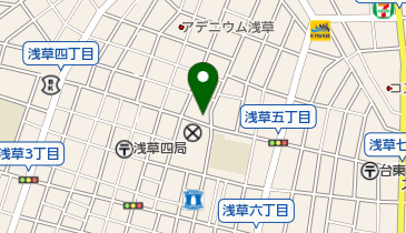 クリーニング開発パンヤモンの地図画像