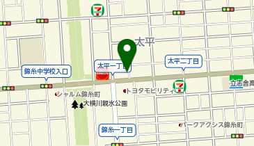 きんしちょう整体院の地図画像