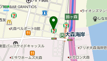 株式会社ピアノ百貨品川店アフター事業部の地図画像
