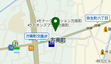 とみん方南町リラクゼーションの地図画像