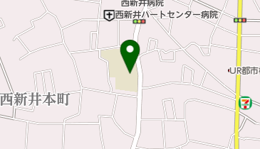 足立区 西新井栄町分室・にじっこ学童保育室の地図画像