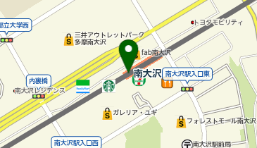 イグレックパリ南大沢店の地図画像