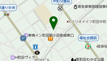 プリントサポート・町田の地図画像