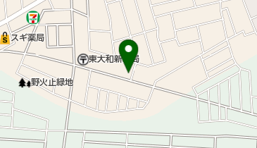 ペットショップバオバブの地図画像