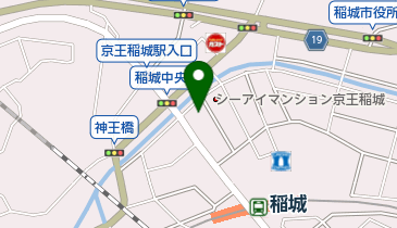 かしの木薬局の地図画像