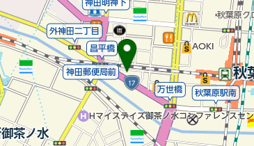 N・Sゴルフスクール秋葉原スタジオの地図画像