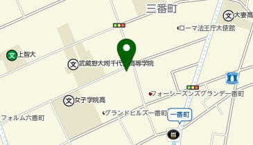 三番町クリニックの地図画像