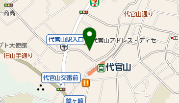 blossom39代官山店の地図画像