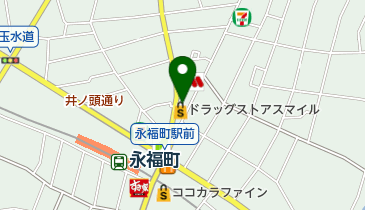 美容室PUURの地図画像