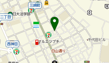 加圧リハビットの地図画像