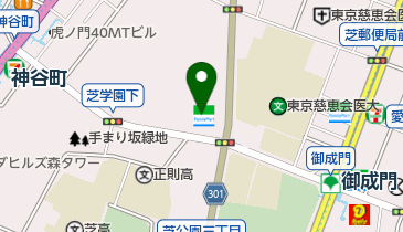 ゼックスブライダル愛宕サロンの地図画像