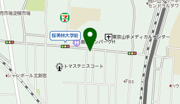 東京無線協同組合の地図画像