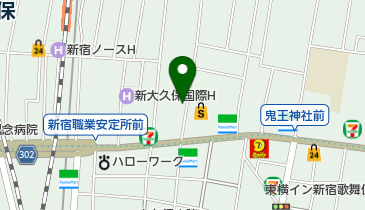 南石はりきゅう治療院の地図画像