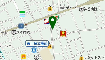 東十条どうぶつ病院の地図画像