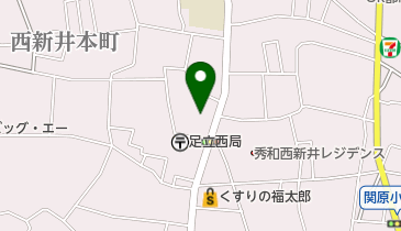 在日大韓基督教会 西新井教会の地図画像