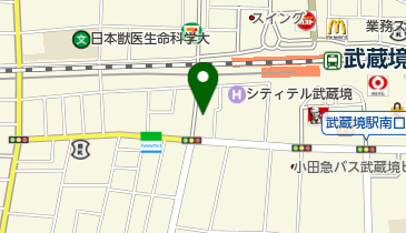 岡本るみ子バレエスタジオの地図画像