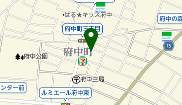 ヤクルト府中サロンの地図画像