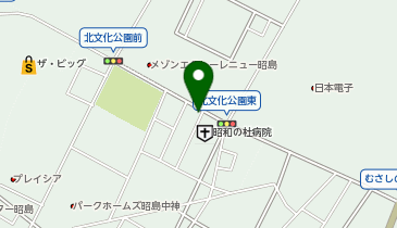 ぷーやんあしながくらぶの地図画像