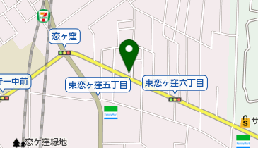 こくぶんじ動物病院の地図画像