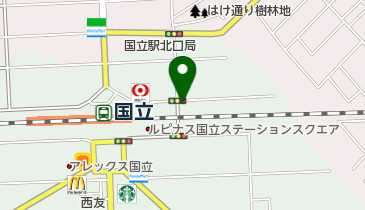 ヘアサロンロダンの地図画像