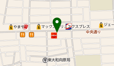 サトーメガネ東大和向原店補聴器相談室の地図画像