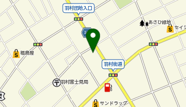 はむら将棋教室の地図画像