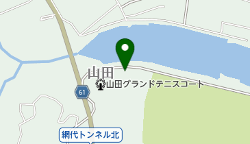 あきる野市 山田グラウンドの地図画像