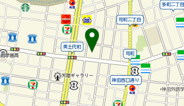 スター貸会議室の地図画像